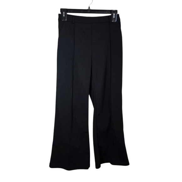 SHEIN Classic Black Flare Pants Size L - Picture 1 of 6